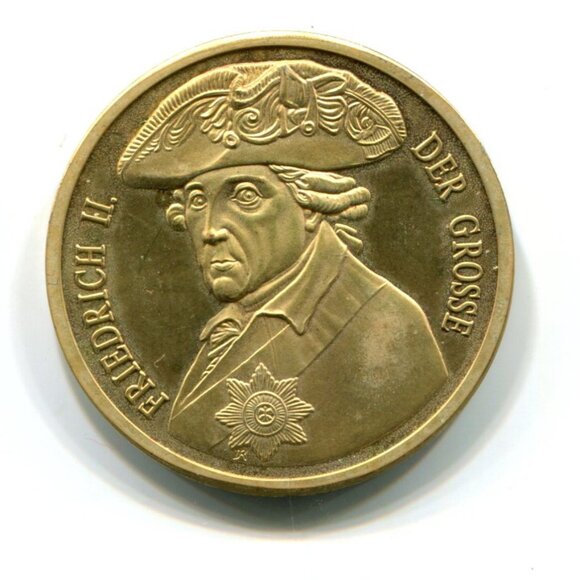 Germany Friedrich II Der Grosse Medal (b735-19) - Picture 1 of 2